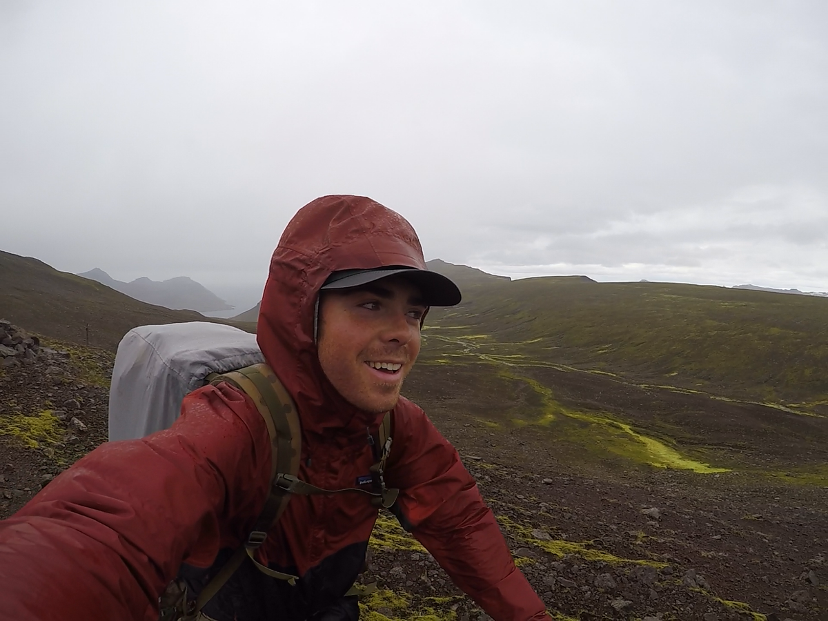 Selfie on the way to Seyðisfjörður