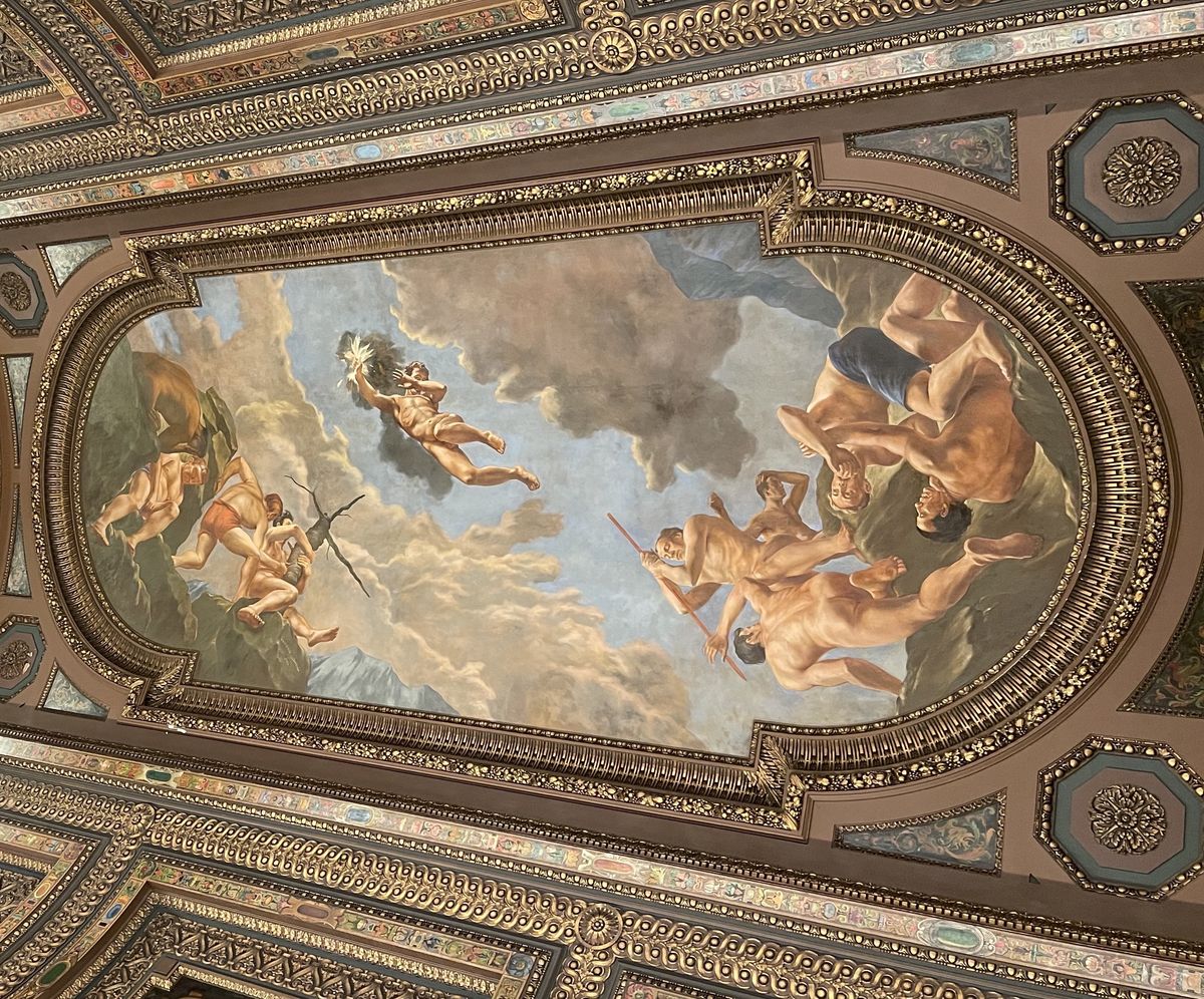 NYPL's Prometheus Mural